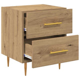 Bedside Cabinet Artisan Oak 40 x 35 x 47.5 cm Engineered Wood 881997