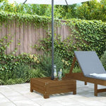 ZNTS Parasol Base Cover Honey Brown Solid Wood Pine 825334