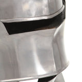 Medieval Knight Helmet Antique Replica LARP Silver Steel 286220