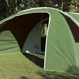 Tunnel Tent 6-Person Green and White 700 x 590 x 215 cm 42004047