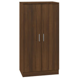 Shoe Cabinet Brown Oak 55x35x108 cm Engineered Wood 342670