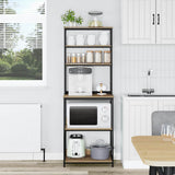 Kitchen Shelf Artisan Oak 60 x 40 x 168 cm Engineered Wood 883885