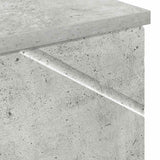 Bathroom Cabinet with Storage Concrete Grey 30 x 35 x 192 cm 883337