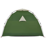 ZNTS Camping Tent Dome 4-Person Green Quick Release 4004242
