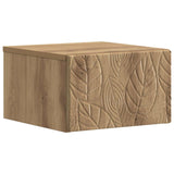 Wall-Mounted Side Table 2 pcs Artisan Oak 34.5 x 33 x 20 cm 898784