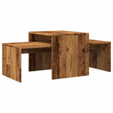 Coffee Table Old Wood 100x48x40 cm Engineered Wood 856054