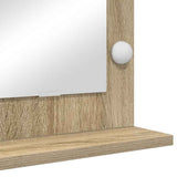 Vanity Mirror Rectangular Sonoma Oak 80 x 45 x 18 cm 868319
