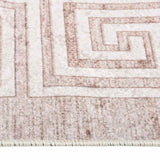 Rug Beige 100% Polyester 120 cm x 180 cm Rug Rectangular 337942