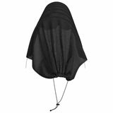 Netting Tunnels 4 pcs Black Steel and Polyethylene 3281504