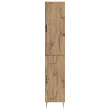 Cabinet Set 2 pcs Artisan Oak 33 x 34.5 x 89.5 cm 3416636