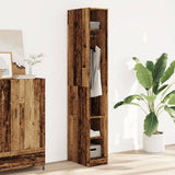 Wardrobe Old Wood 30x50x200 cm Engineered Wood 3307691