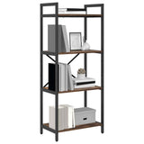 Bookshelf Smoked Oak 56 x 34 x 133.5 cm Engineered Wood 883870