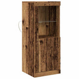LED Sideboard Brown 41 x 37 x 100 cm Engineered Wood 863024