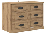 Sideboard Artisan Oak 70 x 35.5 x 67.5 cm Engineered Wood 881427