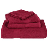 12 Piece Towel Set "FROGN" Bordeaux 360 gsm 137098
