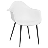 Dining Chairs 2 pcs White PP 338073