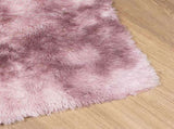 Shaggy Rug High Pile NAVARRA Dusty Pink 130x200 cm Polyester 4102833