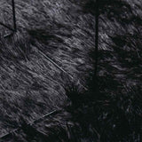 Shaggy Rug High Pile NAVARRA Black 130x200 cm Polyester 4102830