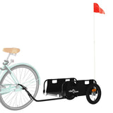 Bike Trailer Black Oxford Fabric and Iron 94164