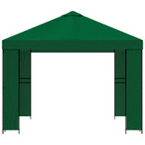 Gazebo 3 x 3 m Green Polyester and Steel 190 gsm 900353