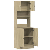 Kitchen Cabinet Sonoma Oak 60x50x180 cm Engineered Wood 3276639