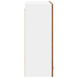 Hanging Cabinet Old Wood 80 x 31 x 80 cm Engineered Wood 884328