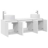 Bathroom Cabinet Set 3 pcs High Gloss White 49.5 x 44.5 x 66 cm 3405711