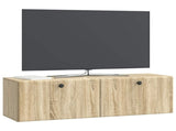 Wall-Mounted TV Cabinet 98 x 31 x 30 cm Sonoma Oak 899237