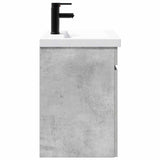 Bathroom Vanity Unit with Tap Concrete Grey 61 x 40 x 74.5 cm 889540