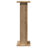 Speaker Stands 2 pcs Artisian Oak 30x30x95 cm Engineered Wood 852680
