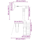 Outdoor Playset Impregnated Wood Pine 3279000