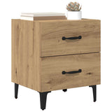 Bed Cabinet 2 pcs Artisan Oak 40 x 35 x 47.5 cm Engineered Wood 880568