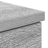 Desk Grey Sonoma 86x49x76 cm Engineered Wood 861828