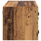 Wall Cabinets 2 pcs Old Wood 68 x 37 x 35 cm Engineered Wood 882914
