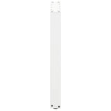 Dining Table Legs U-Shaped 2 pcs White 70x cm Steel 4013185