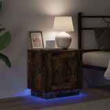Bedside Cabinet 2 pcs Smoked Oak 44 x 34.5 x 45 cm 869571