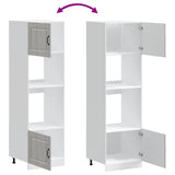 Oven Cabinets 2 pcs Kalmar Grey Sonoma Engineered Wood 3315037
