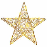 3D Star with 50 LEDs Warm white 55 x 52.5 x 9 cm PET 42019103