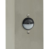Bollard Lights with Sensor 3 pcs 50 cm Stainless Steel IP44 4006054