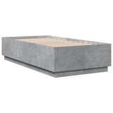 Bed Frame without Mattress Concrete Grey 90x190 cm Single 3209754