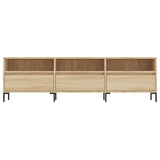 TV Cabinet Sonoma Oak 150x30x44.5 cm Engineered Wood 831287