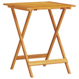 Folding Bistro Set Folding 3 pcs Brown Solid Acacia Wood 3375691