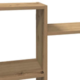 Wall Shelf Artisian Oak 159x18x65 cm Engineered Wood 853217
