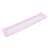 Toddler Safety Bed Rail Pink 180x42 cm Polyester 10171