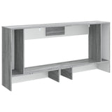 Console Table Grey Sonoma 155 x 29 x 74 cm Engineered Wood 899892