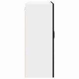 Wall Glass Cabinet PORTO Black 80 x 31 x 80 cm Engineered Wood 885416