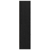 Apothecary Cabinet Black oak 30 x 41 x 174.5 cm Engineered wood 3365620