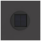 Solar LED Pathway Light 2 pcs Black Cold Rolled Steel 879779