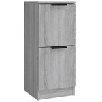 ZNTS Sideboards 3 pcs Grey Sonoma Engineered Wood 3115850