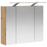 Bathroom Mirror Cabinet Artisian Oak 60 x 14.5 x 50 cm 889086